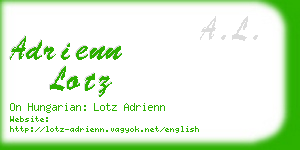 adrienn lotz business card
